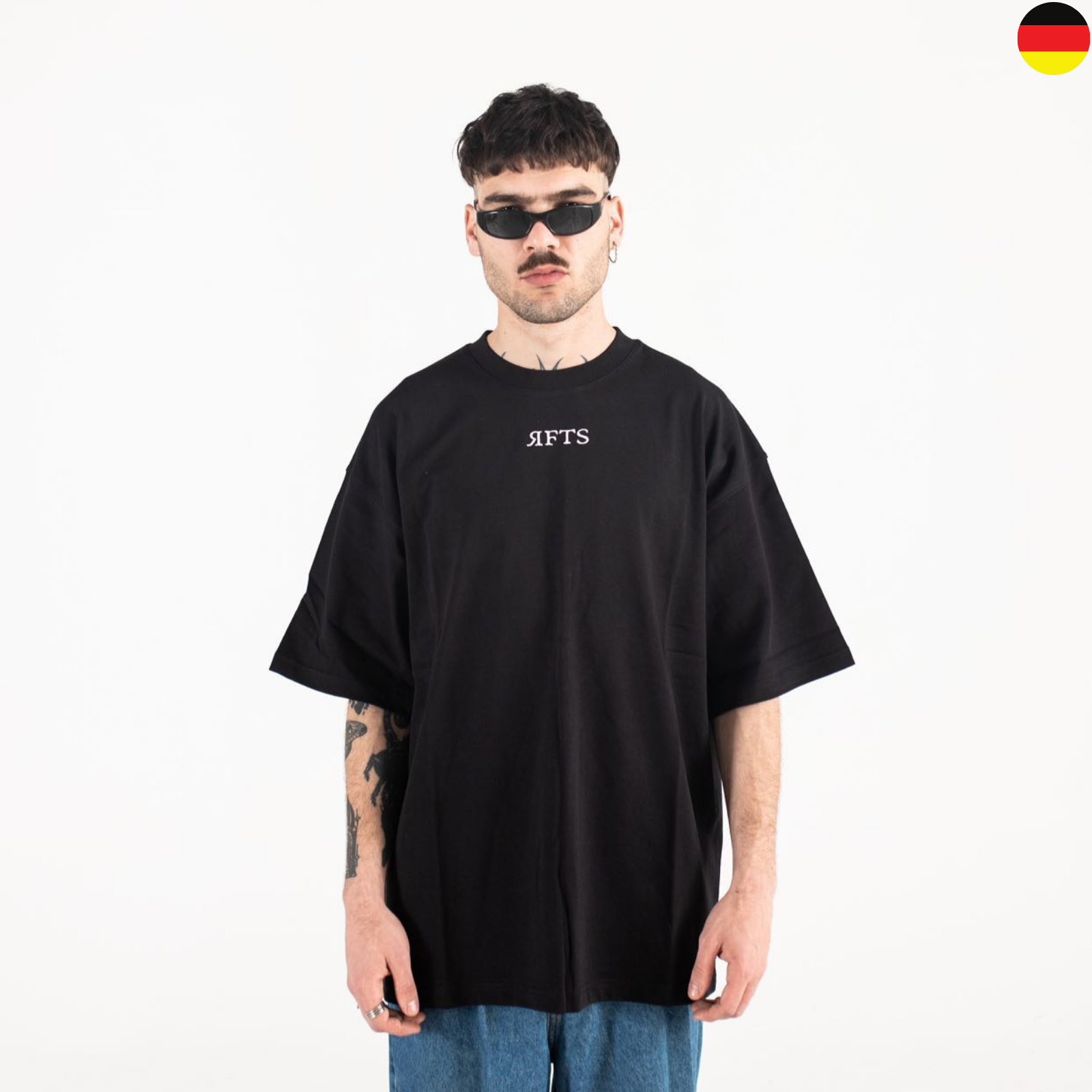 Oversize T-Shirt 100% Baumwolle 260 gsm