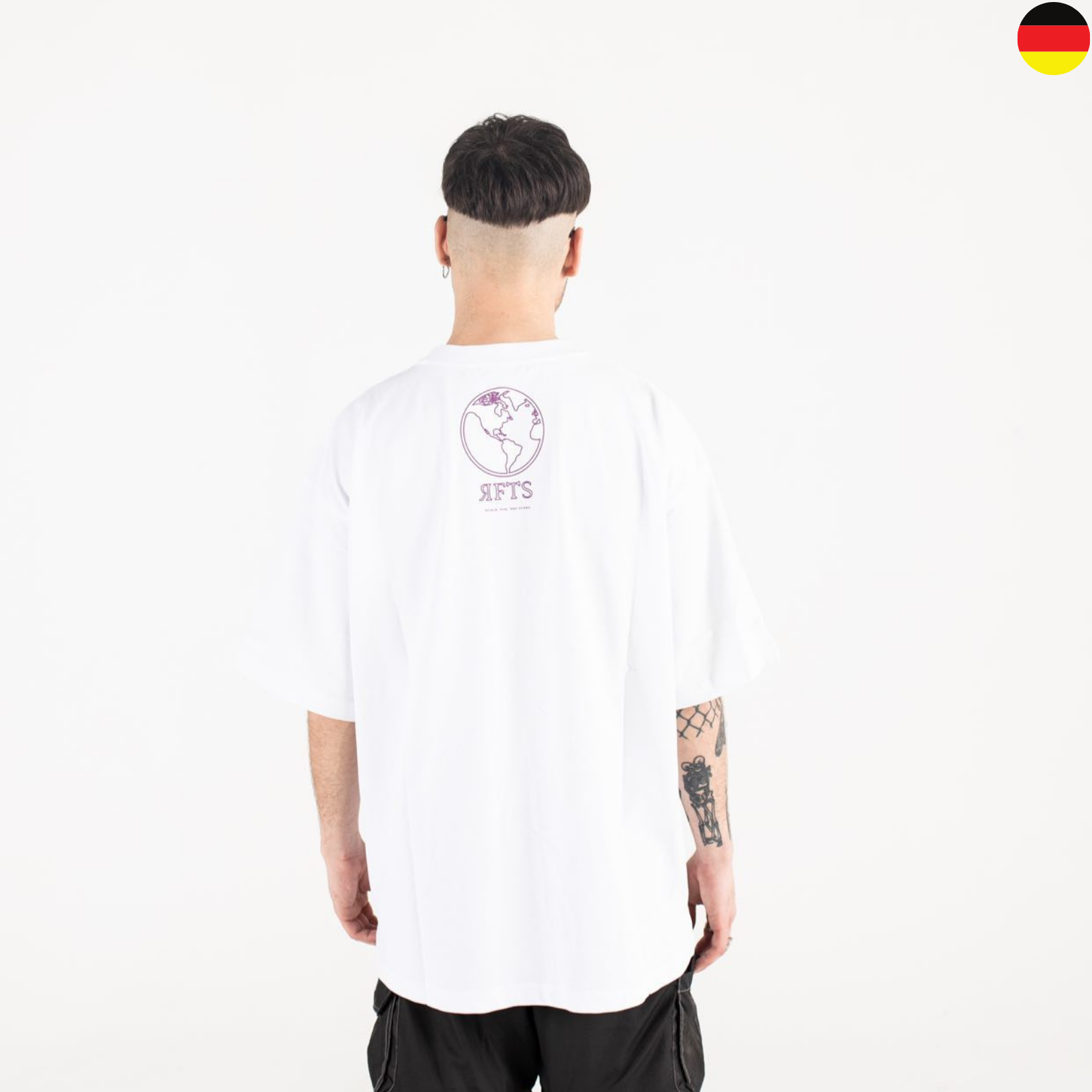 Oversize T-Shirt 100% Baumwolle 260 gsm
