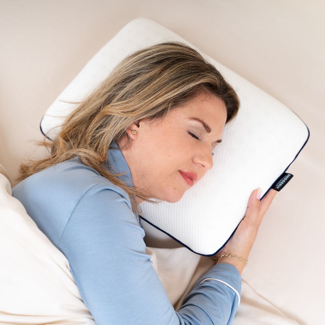 Orthopädisches Kissen in Reisegröße Weiß