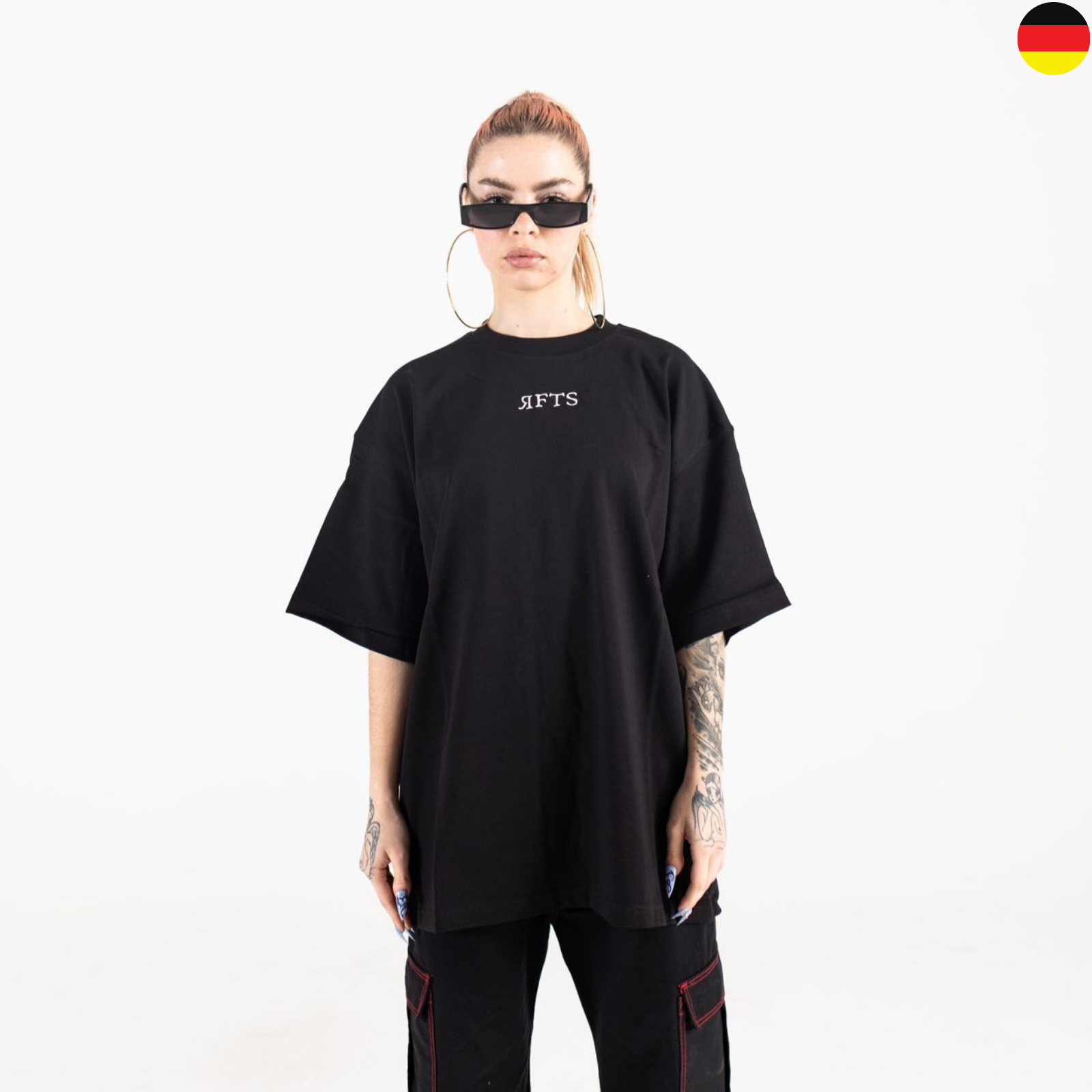 Oversize T-Shirt 100% Baumwolle 260 gsm