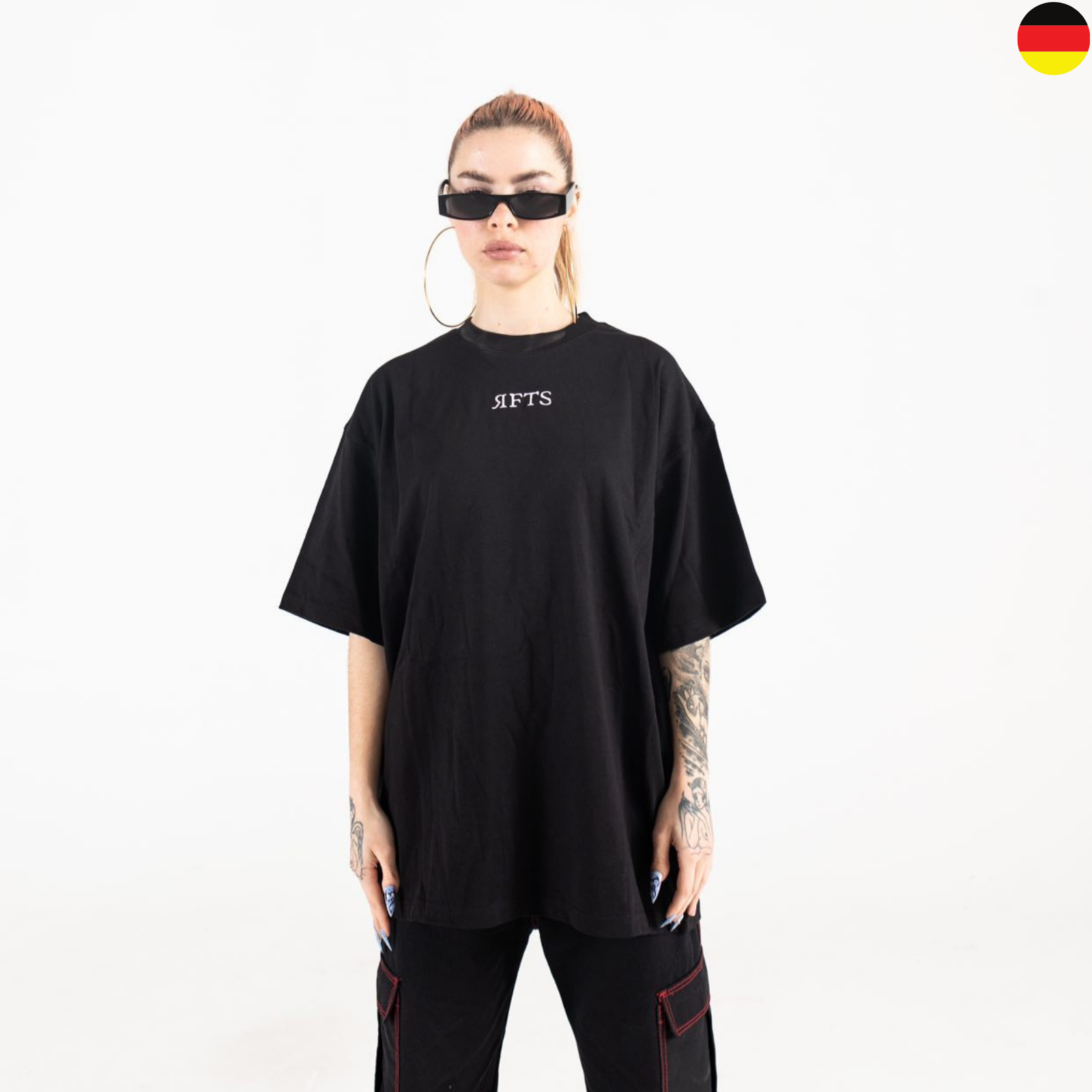 Oversize T-Shirt 100% Baumwolle 260 gsm